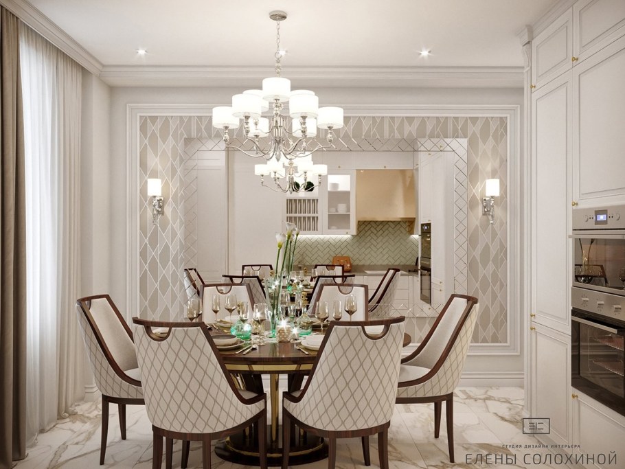 Столовая в стиле Неоклассика