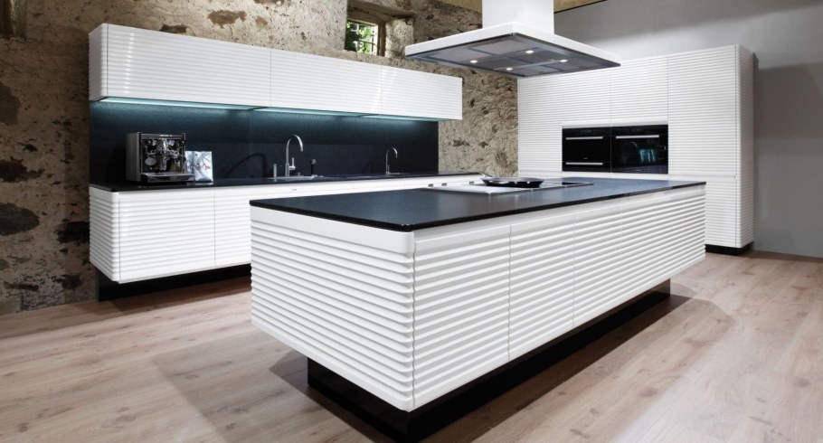 Рельефные фасады для кухни