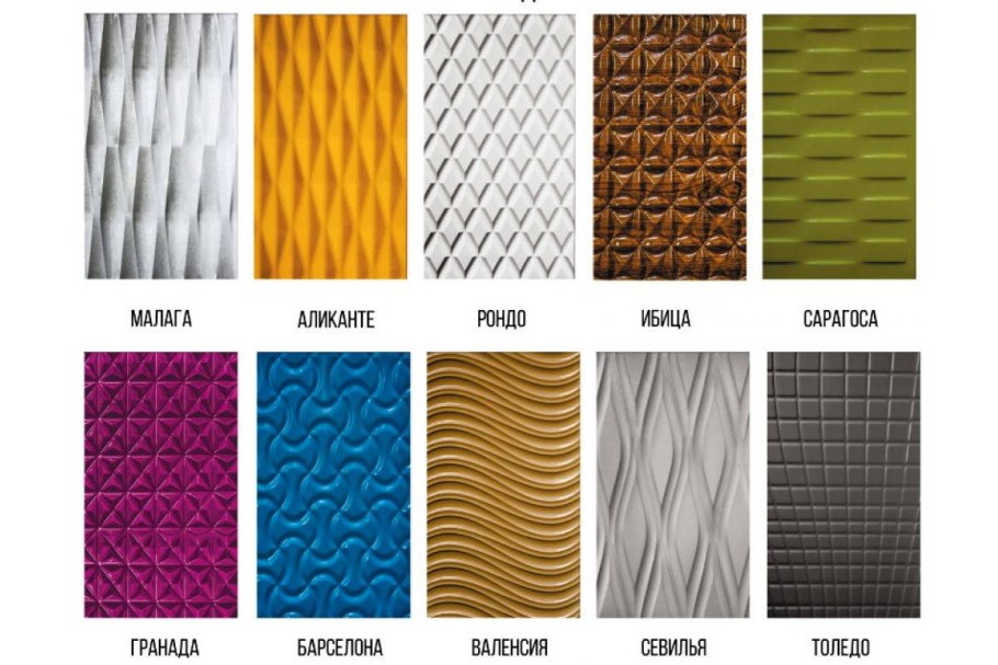 Фрезерованные 3 d фасады МДФ