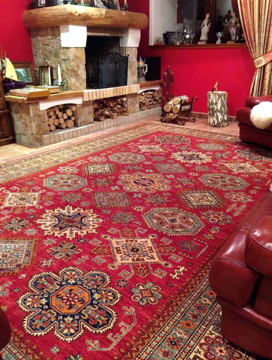 Восточный ковер в интерьере