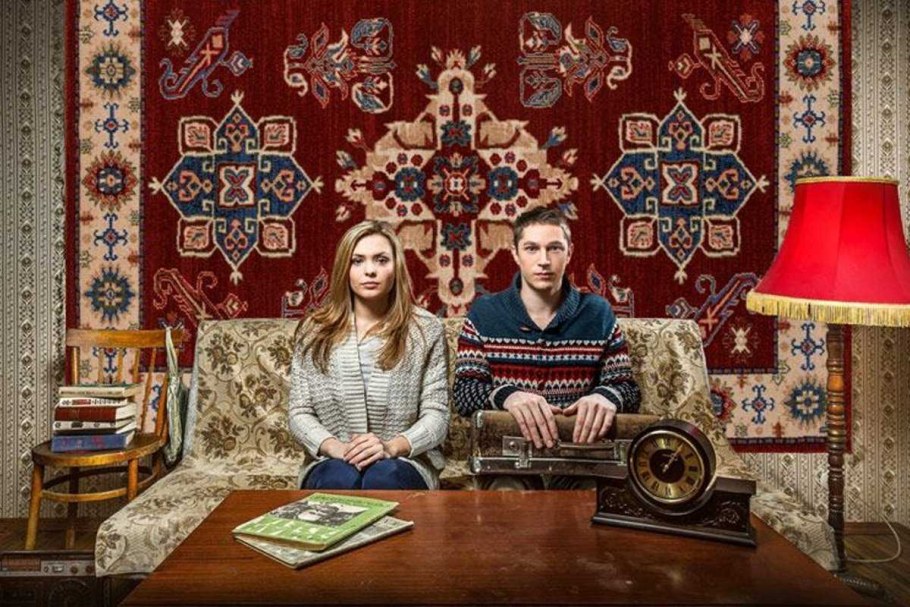 Советский ковер на стене