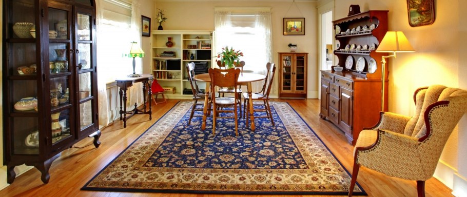 Советский ковер в интерьере