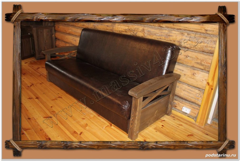 Диван для бани