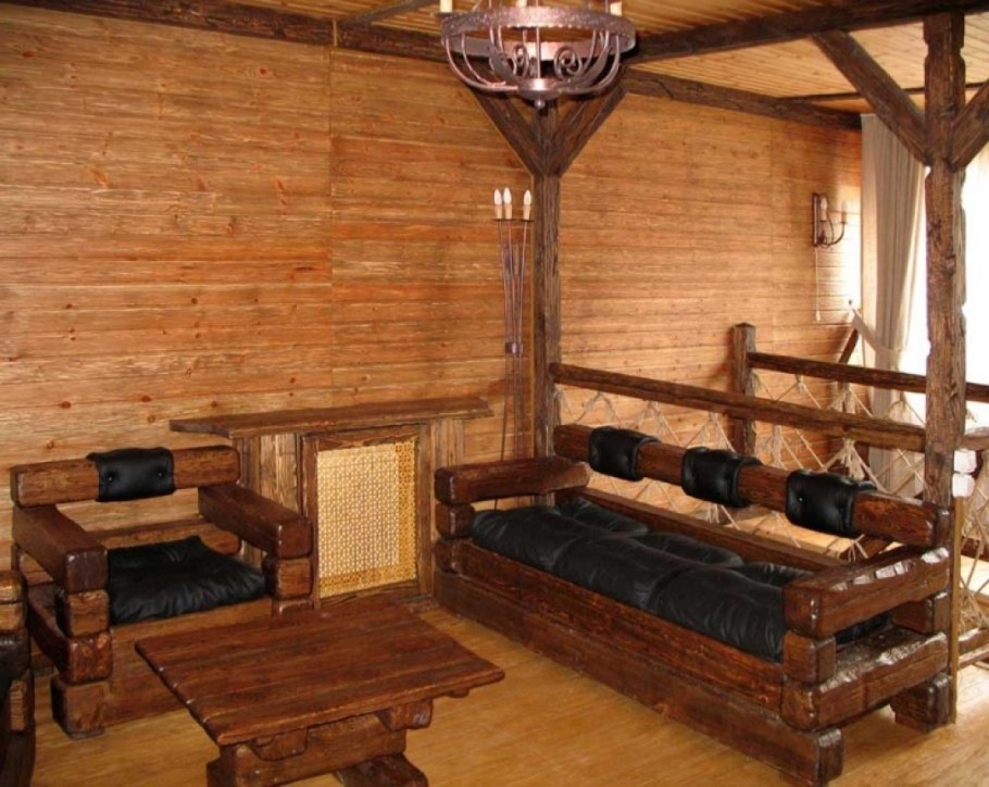 Диван в предбанник