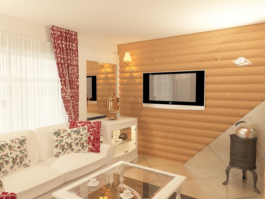 Диван для бани в комнату отдыха