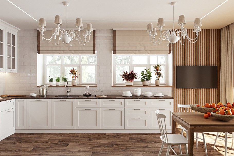 Современные кухни в стиле Прованс