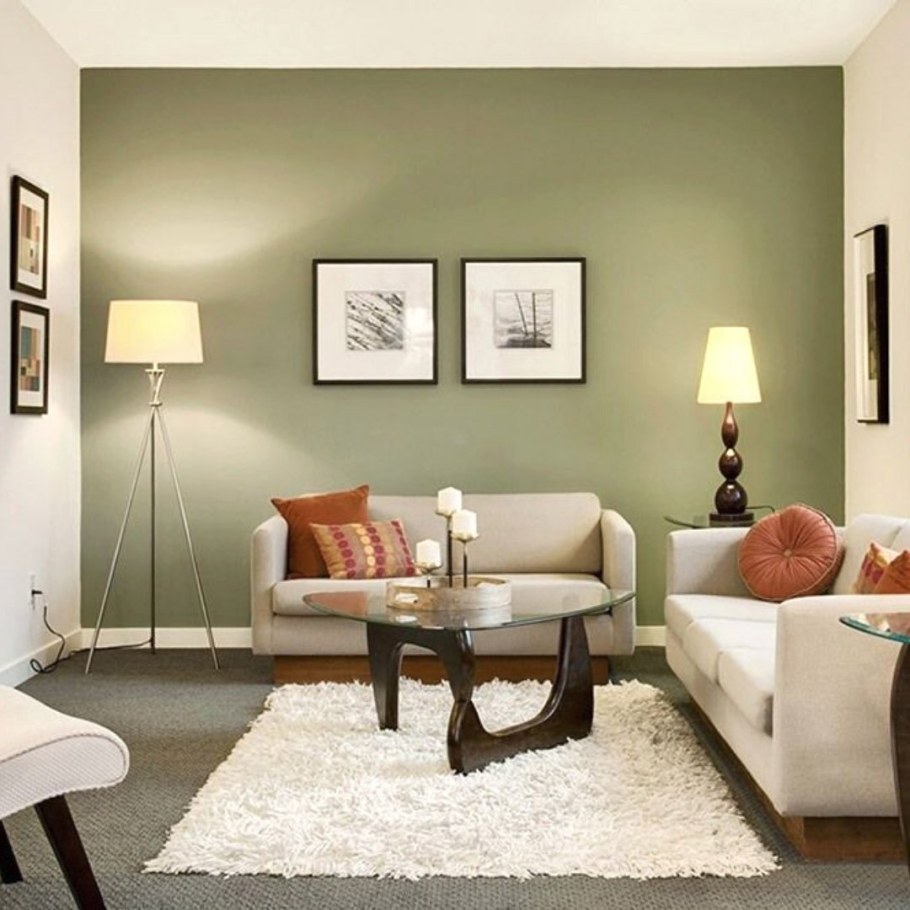 Цвет гостиной комнаты