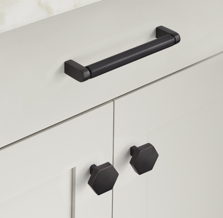 Ручка на мебель Матт Блэк 907