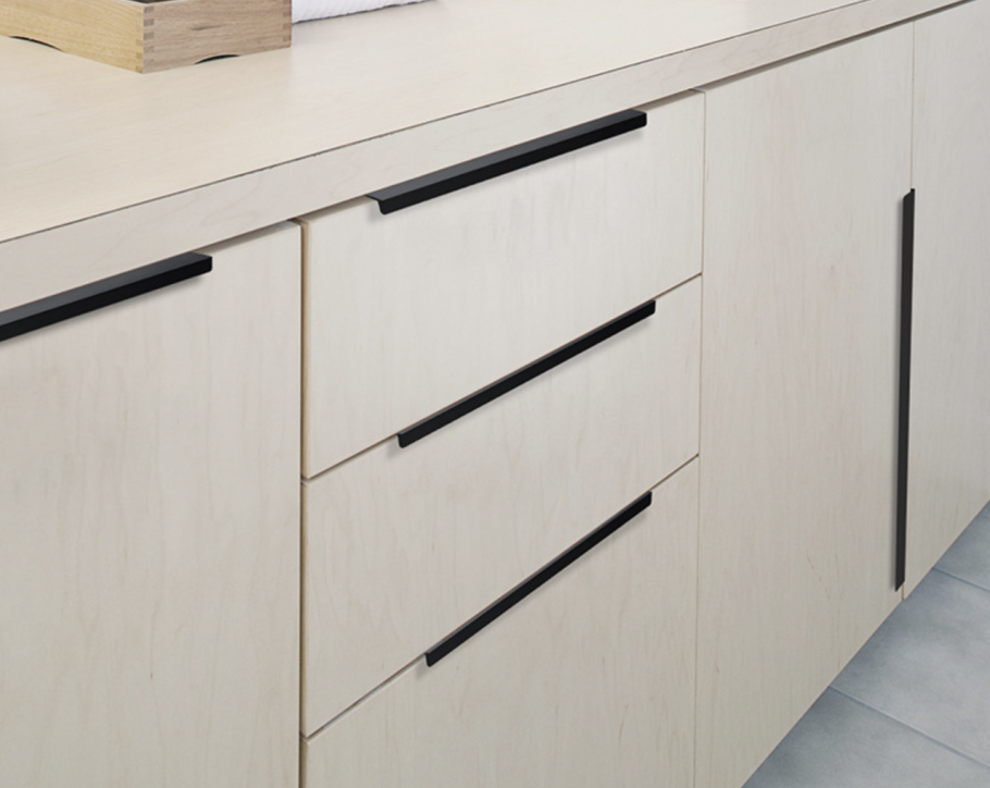 Скрытые ручки для кухни