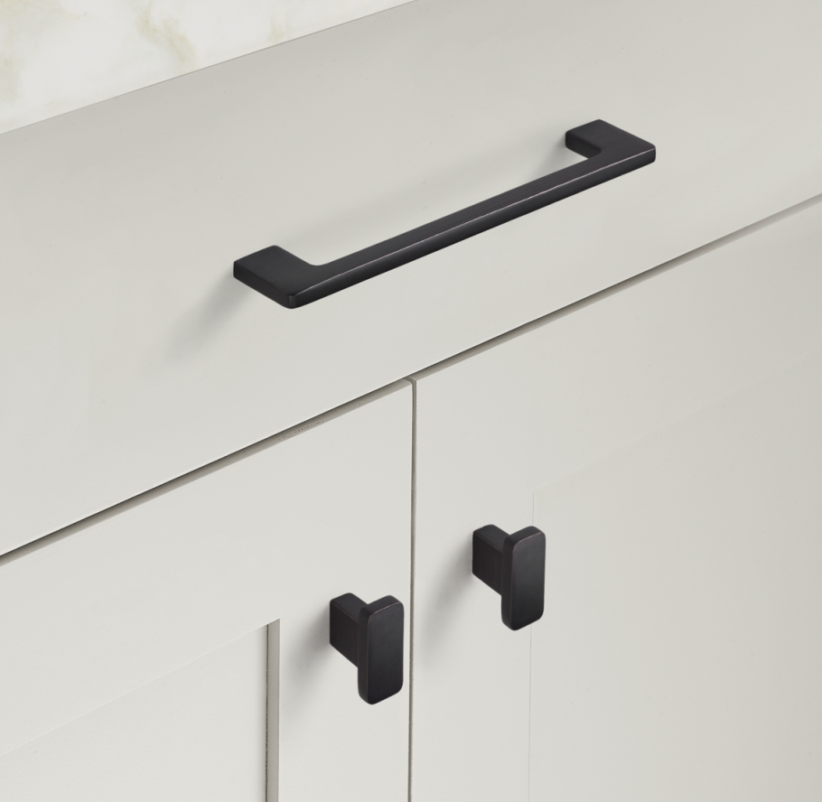Ручки икеа торцевые черные