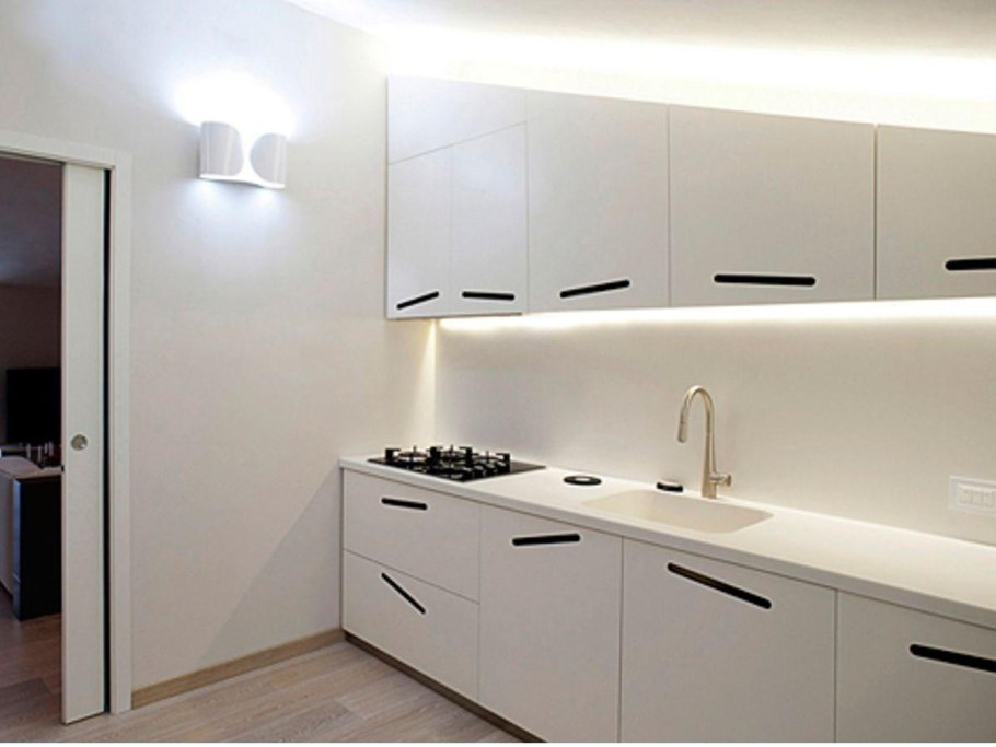 Ручки для белой глянцевой кухни