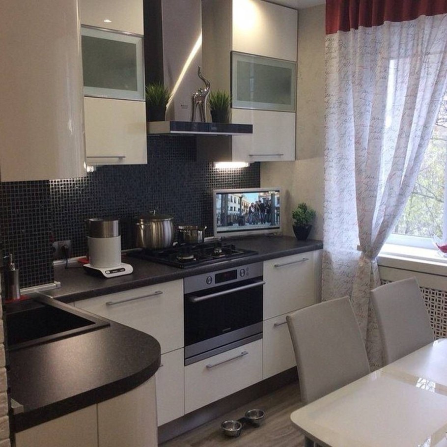 Интерьер маленькой кухни в хрущевке