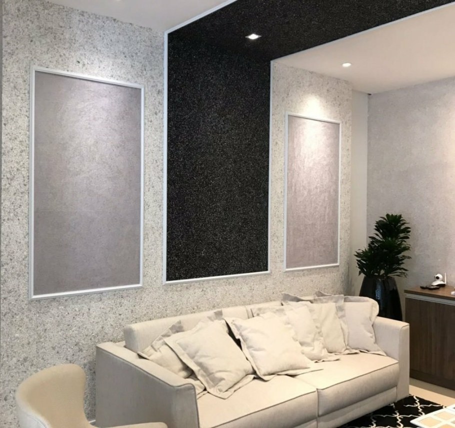 Декоративная штукатурка в интерьере