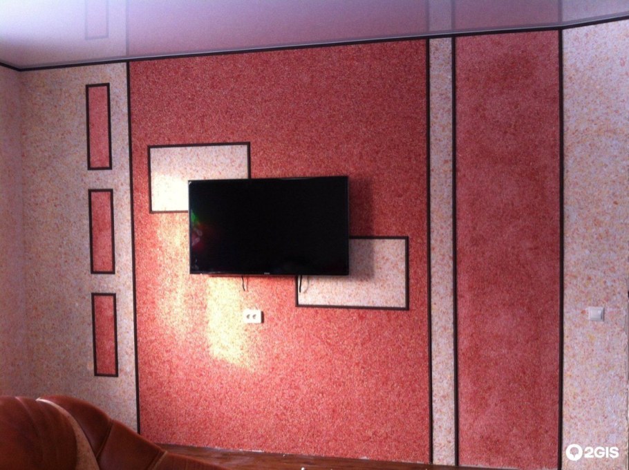 Декоративная штукатурка камешковая в интерьере