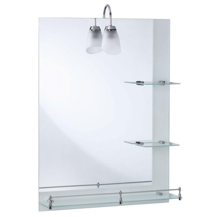 Зеркало для ванной Лидия 75.02 (с полкой)