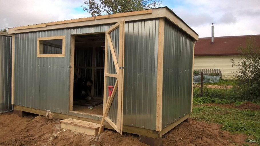 Хозблок 2х2 с ОСБ