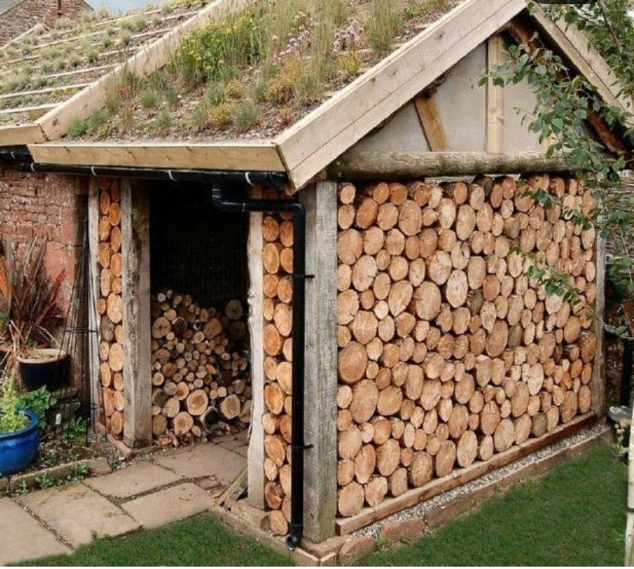 «А-13» дровник c хозблоком