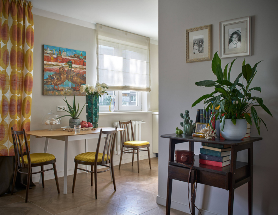 Ретро интерьер квартиры