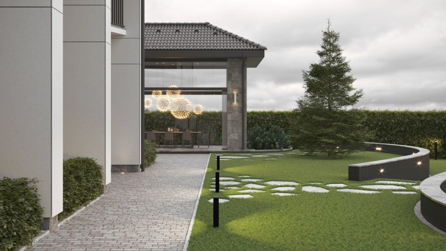 Ландшафт Минимализм