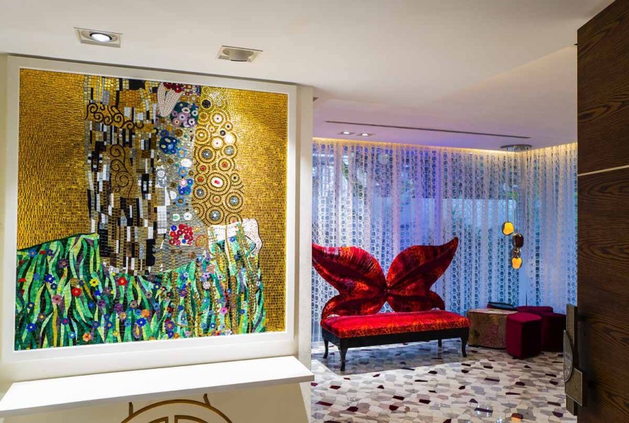 Мозаичное панно на стену