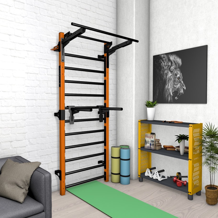 Спортивный турник-брусья HOMFIT