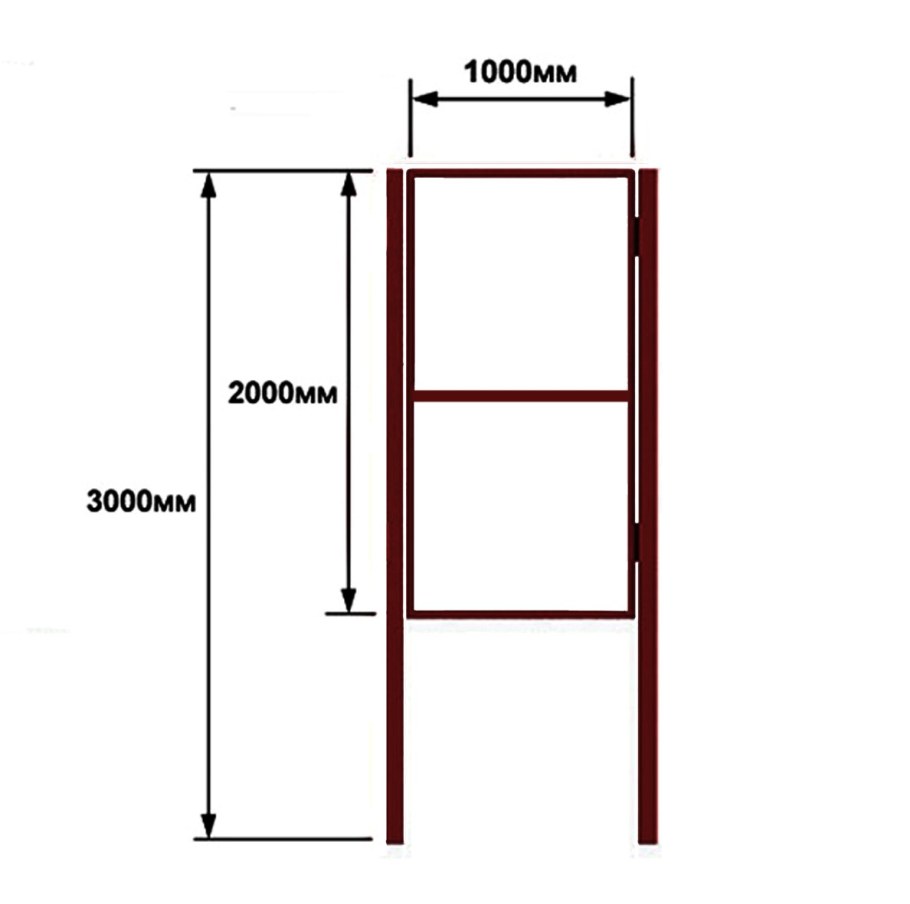 Калитка металлическая своими руками фото и схемы