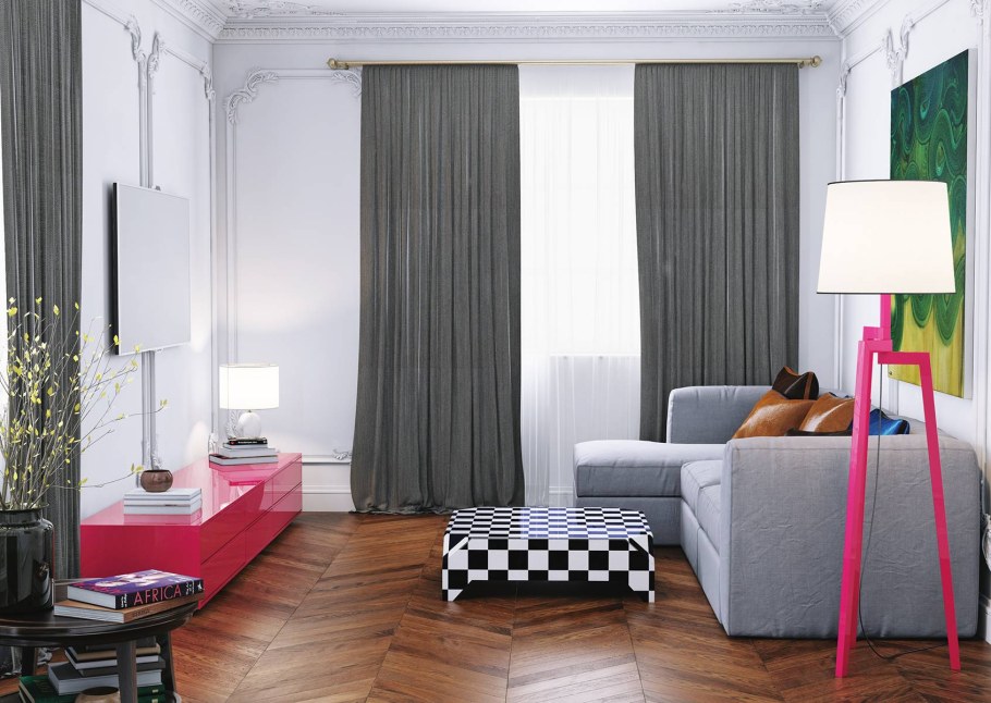 Шторы в гостиную