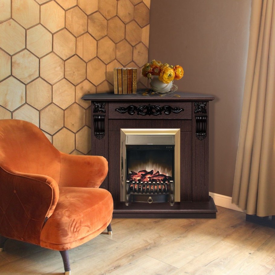 Электрокамин Dominica c Fobos