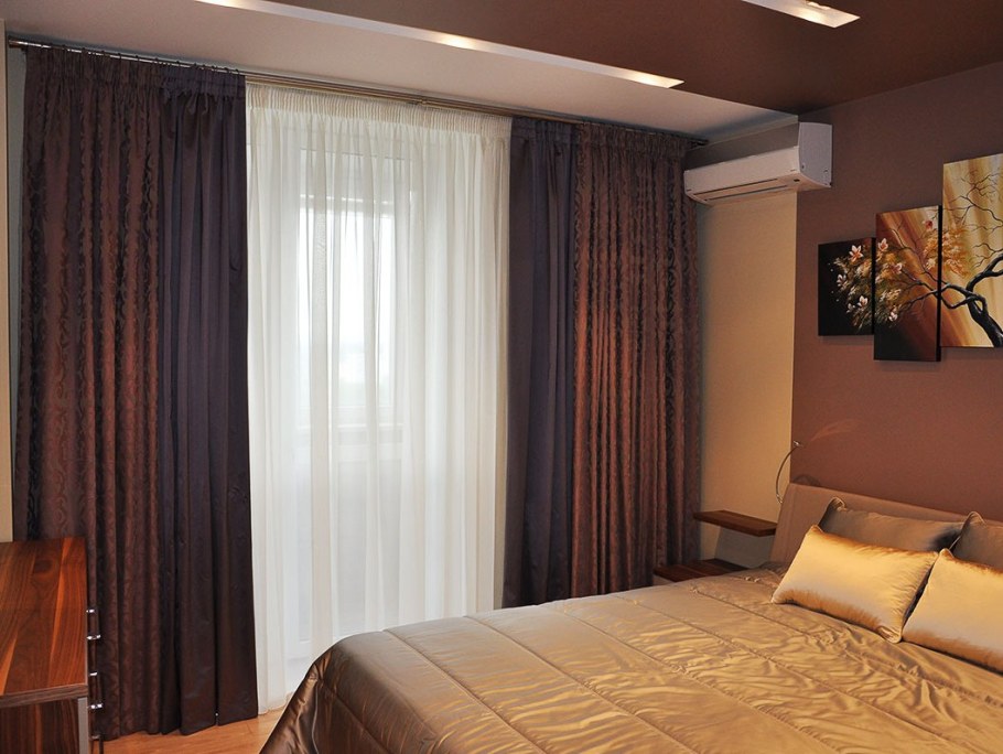 Занавески в спальню