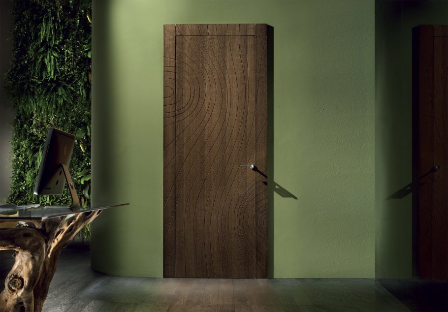 Дверь Barausse красное дерево