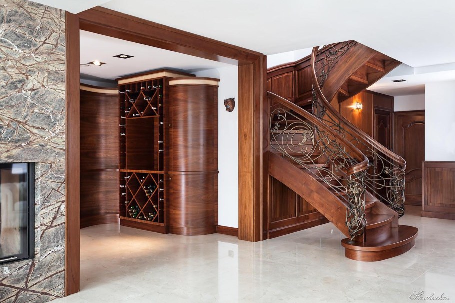 Ковка и дерево в интерьере