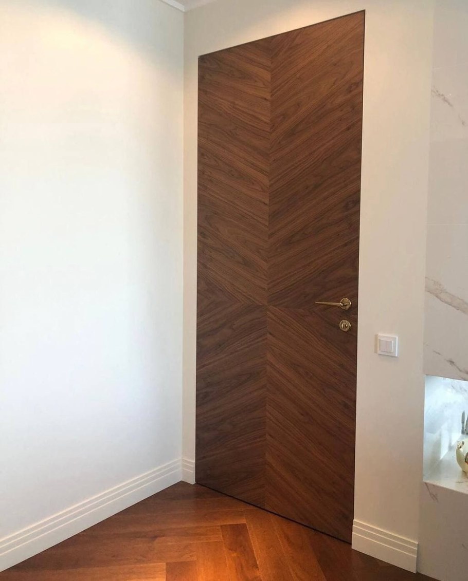 Цвет американский орех двери