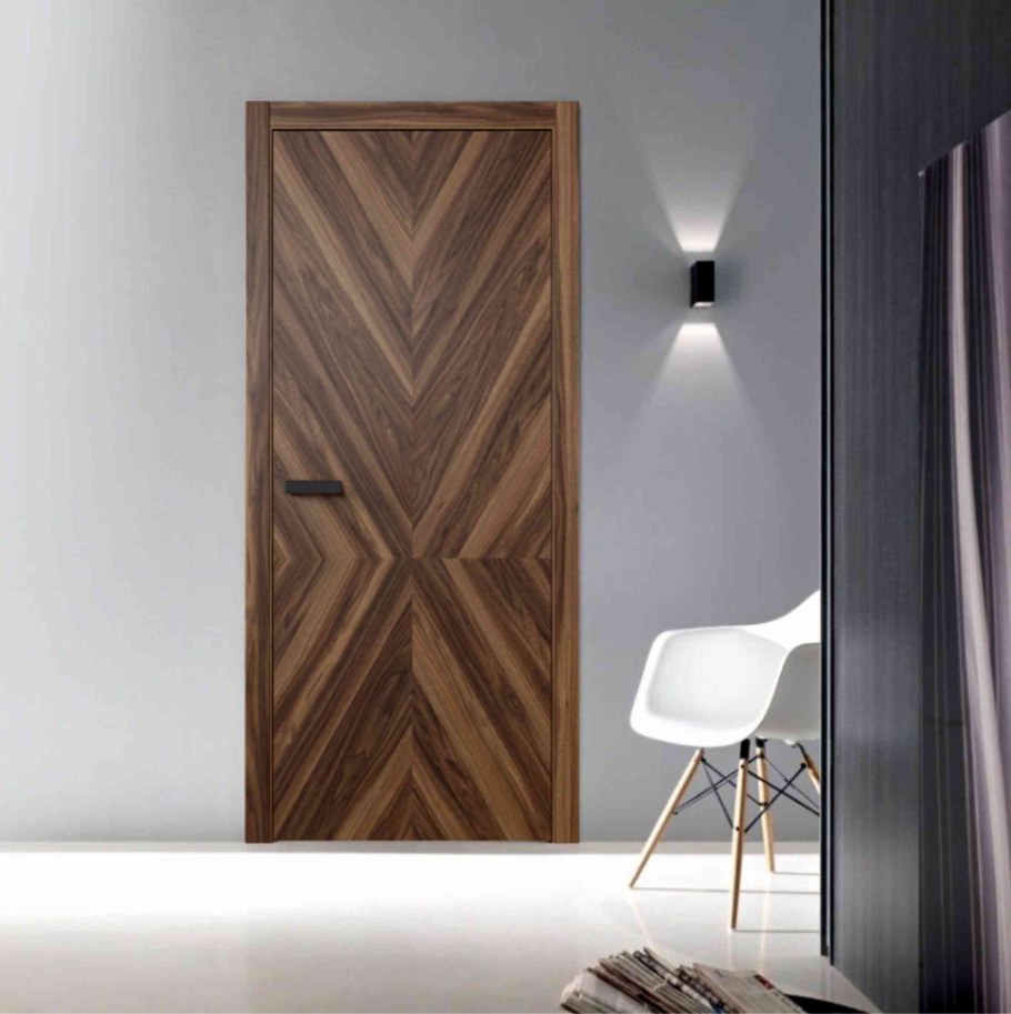 Двери из шпона