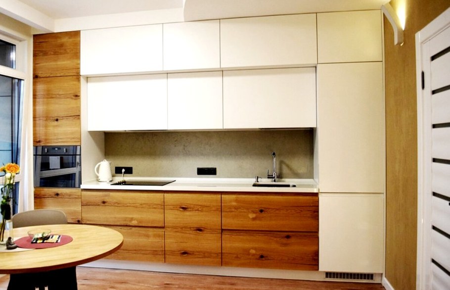 Верхние шкафы для кухни до потолка