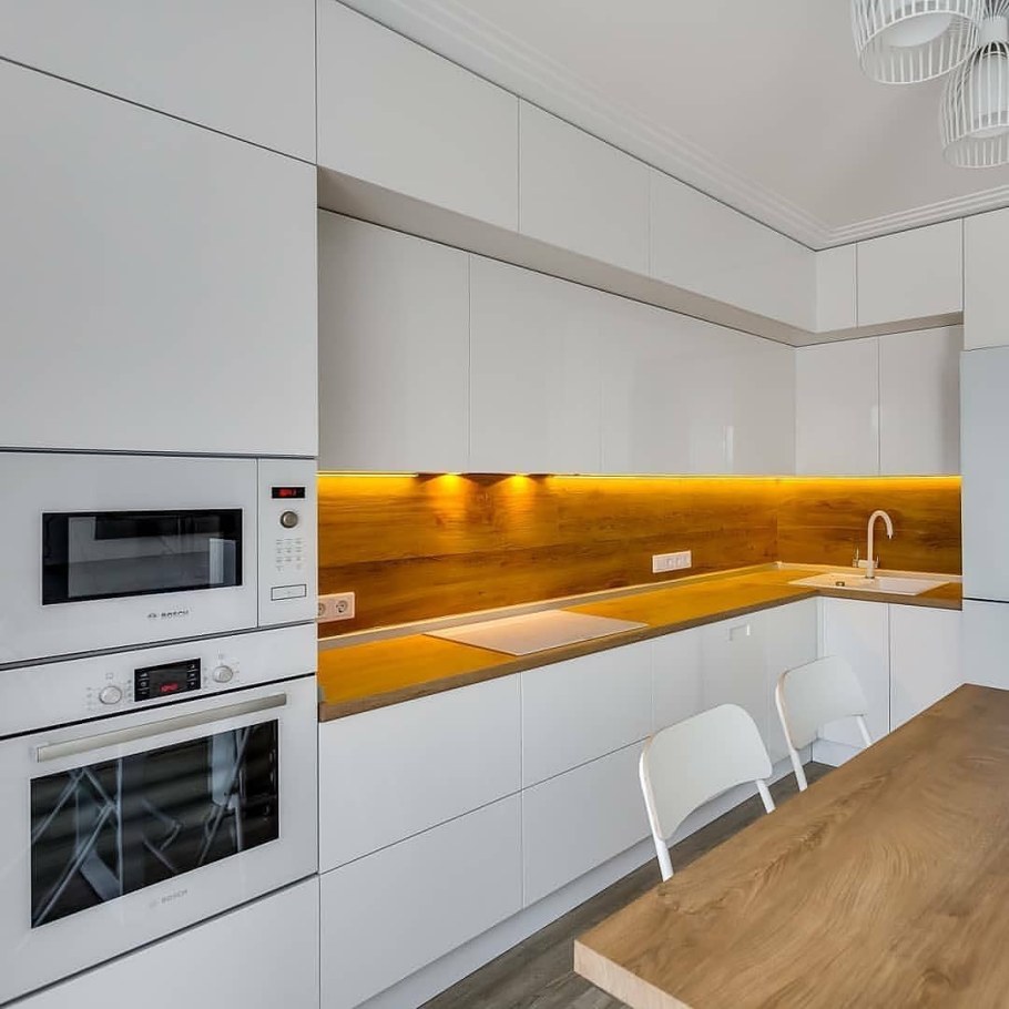 Кухня без ручек