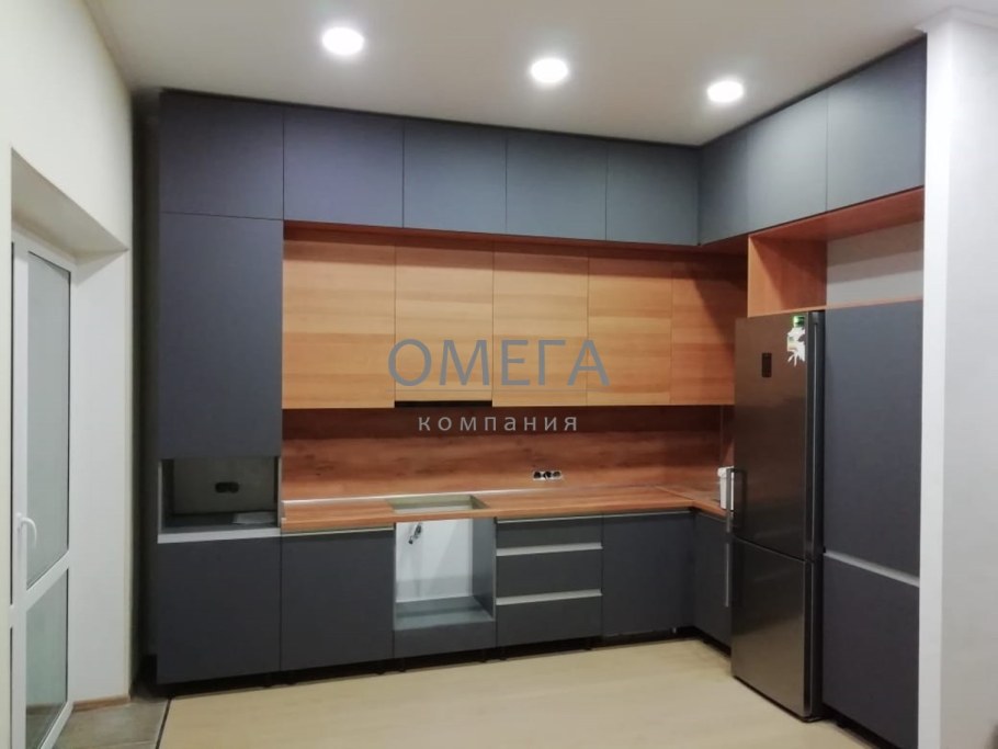 Кухонные шкафы с антресолями