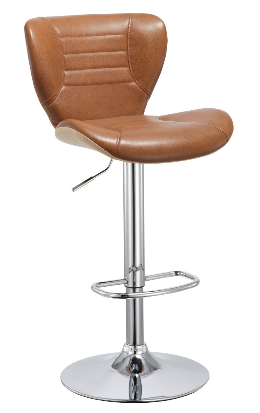 Барный стул кожаный