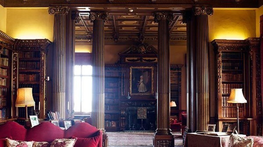 Замок Хайклер Англия интерьеры