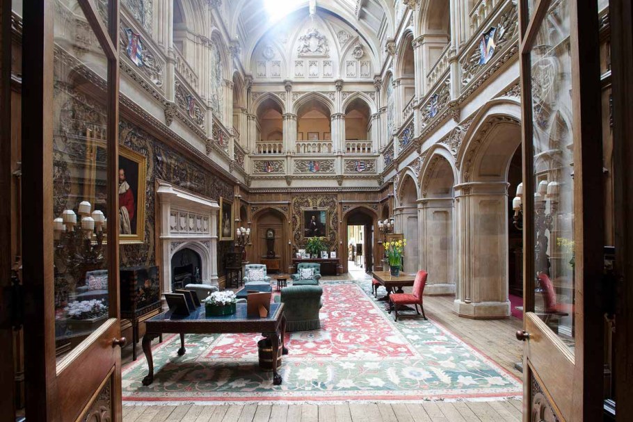 Highclere Castle аббатство Даунтон