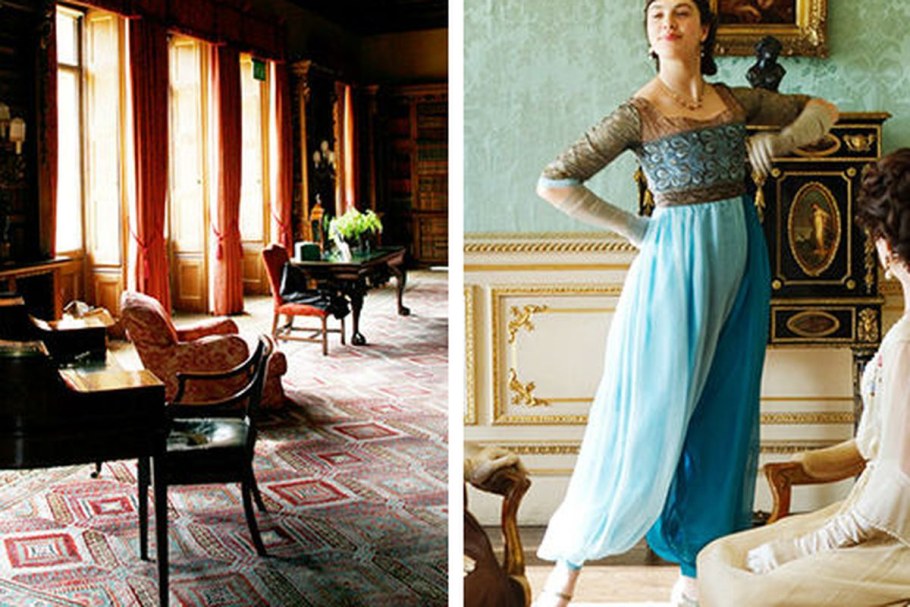 Аббатство Даунтон сериал интерьеры