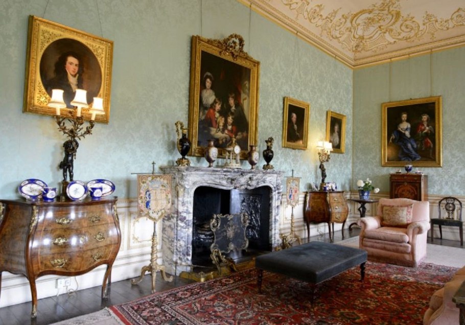 Интерьер виллы из фильма аббатство Даунтон