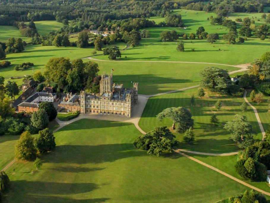 Highclere Castle аббатство Даунтон