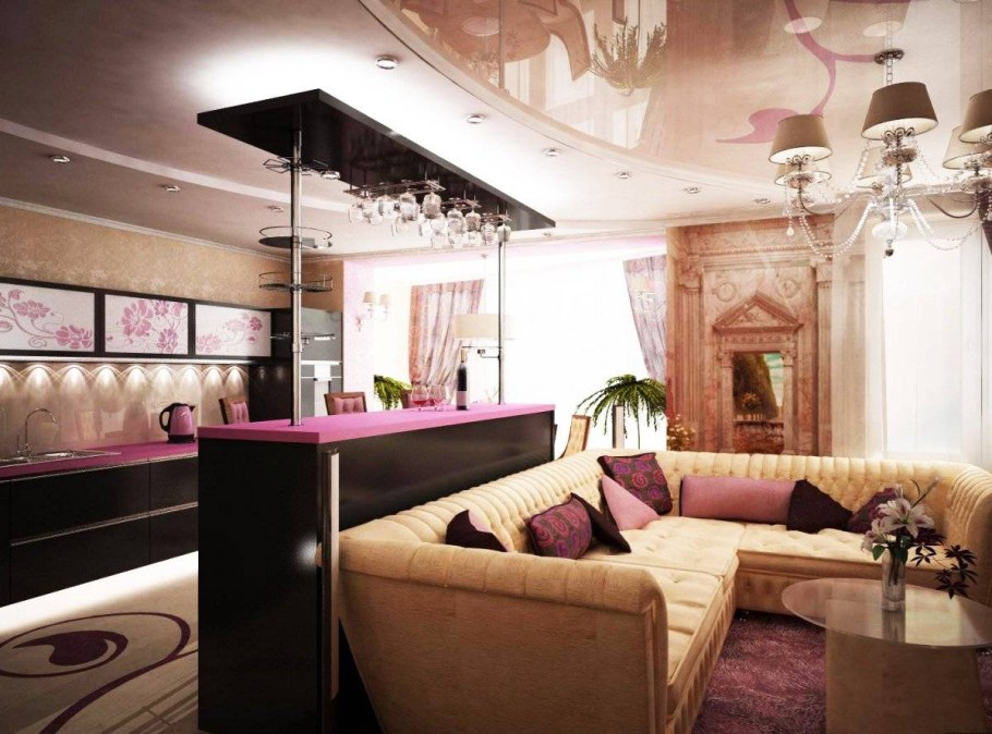 Кухня гостиная