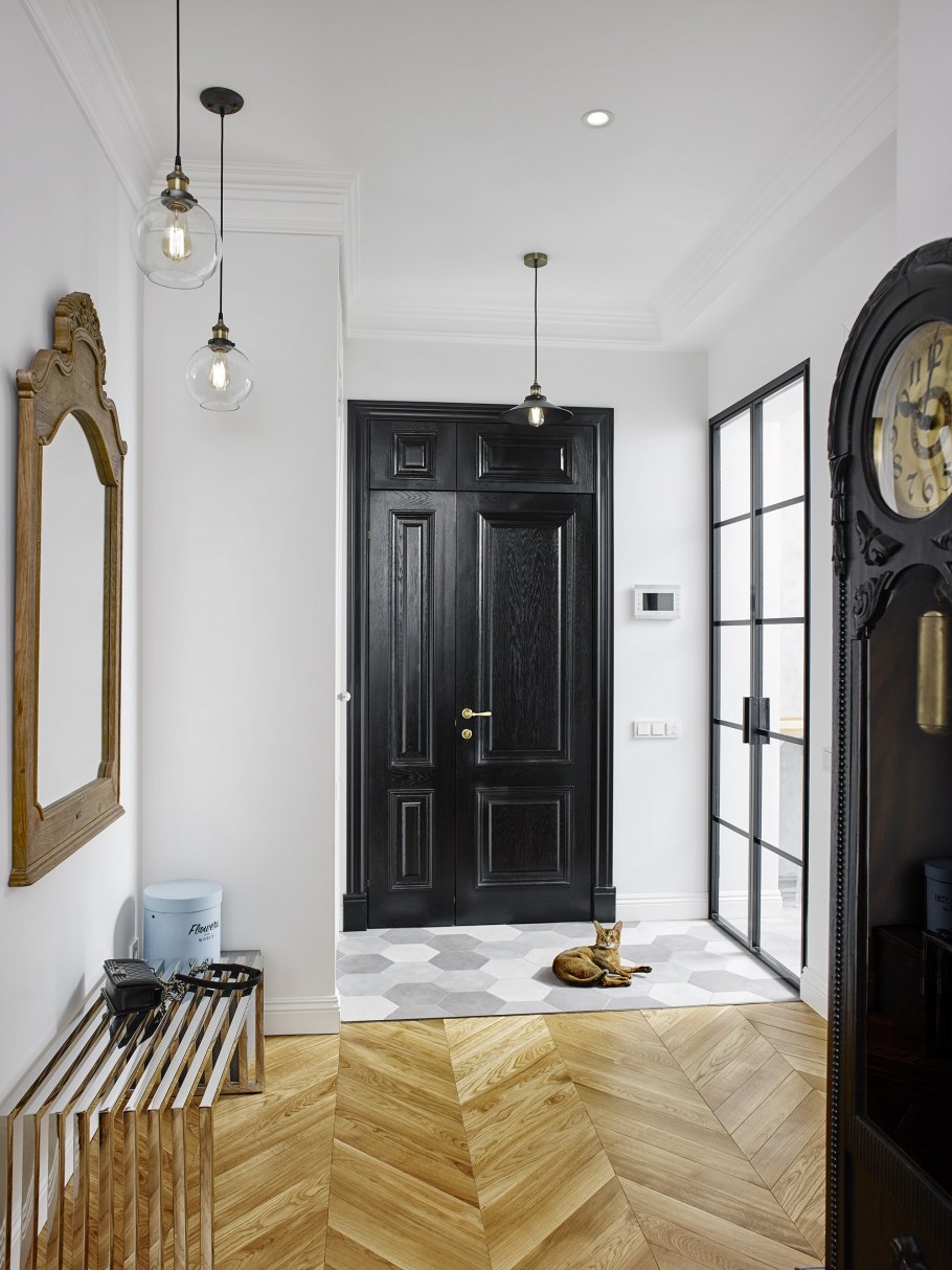 Прихожая в скандинавском стиле