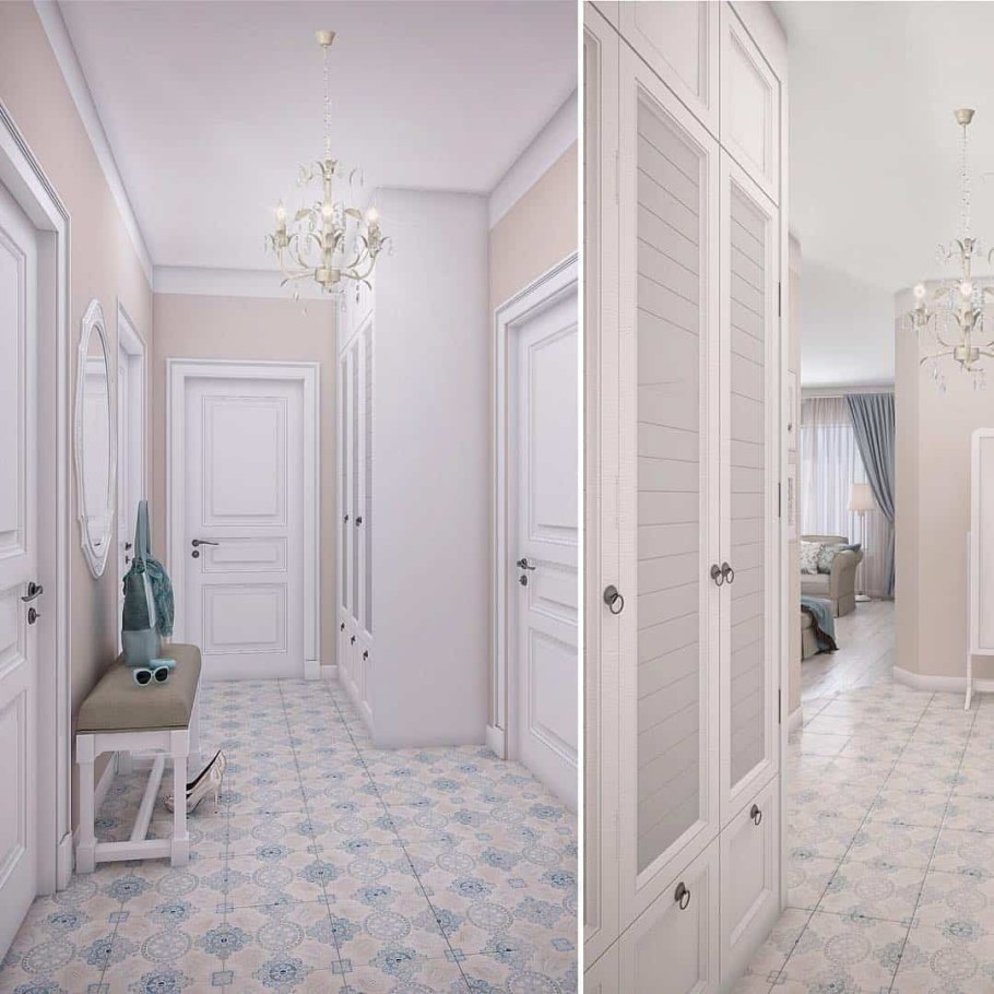 Прихожая в стиле Прованс