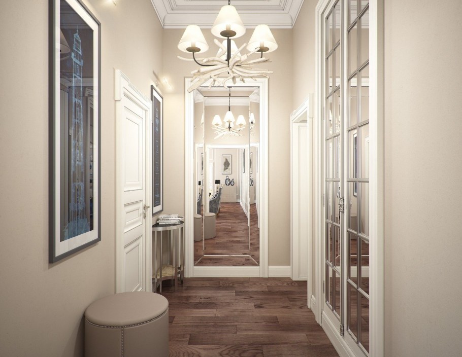 Прихожка в неоклассическом стиле