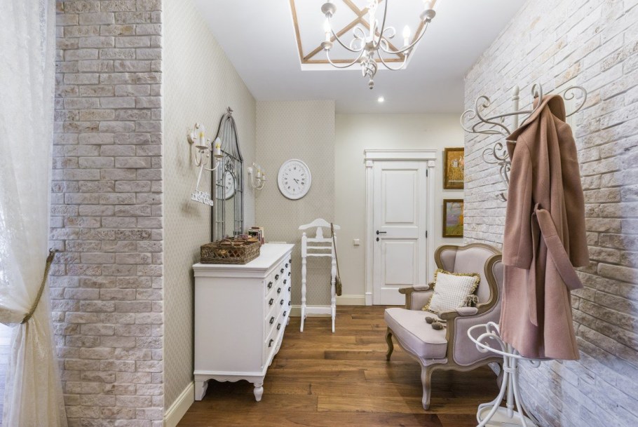 Стиль омбре в интерьере прихожей