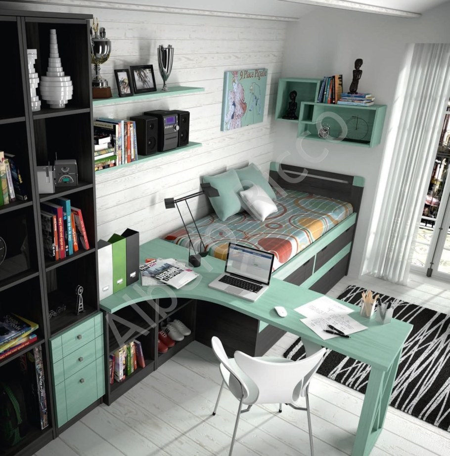 Интерьер подростковой комнаты