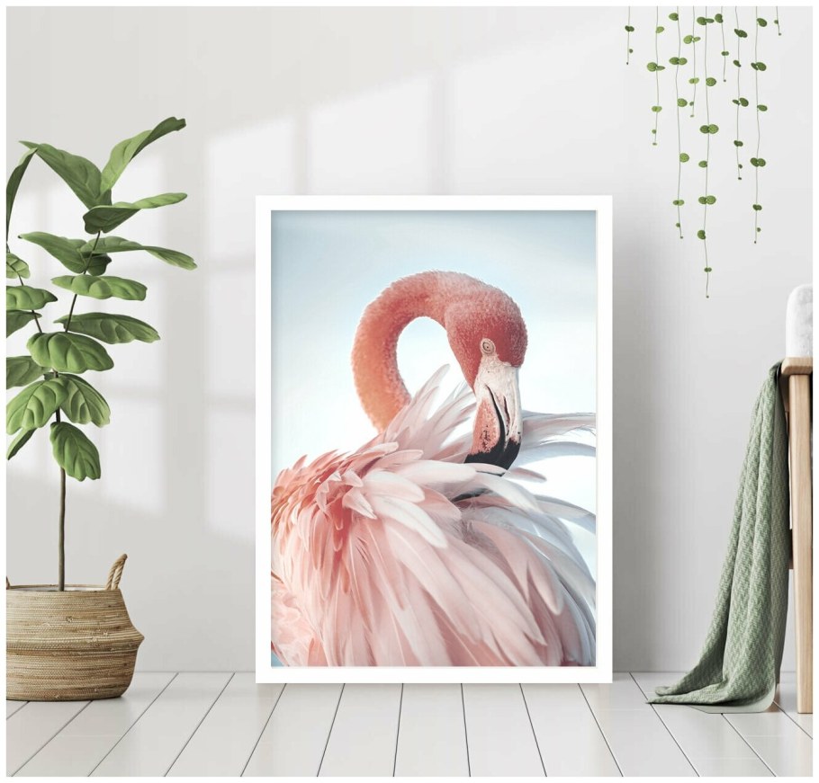 Панно Фламинго