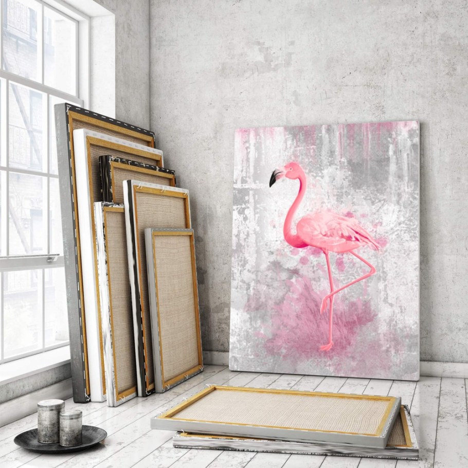 Шторы с Фламинго в интерьере